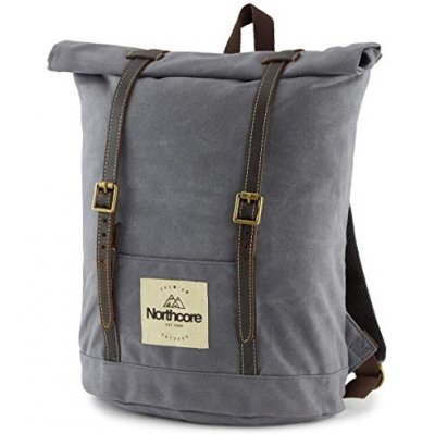 Waxed Canvas Backpack - Stone Grey