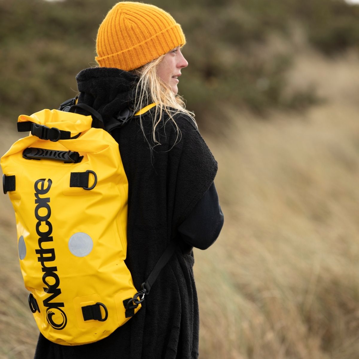 Northcore Dry Bag Backpack 20l Yellow